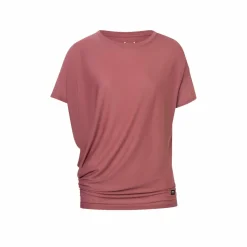 super.natural Women's Yoga Loose Tee Roan Rouge