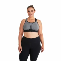 Swegmark Movement Sports Bra Grey Melange/black