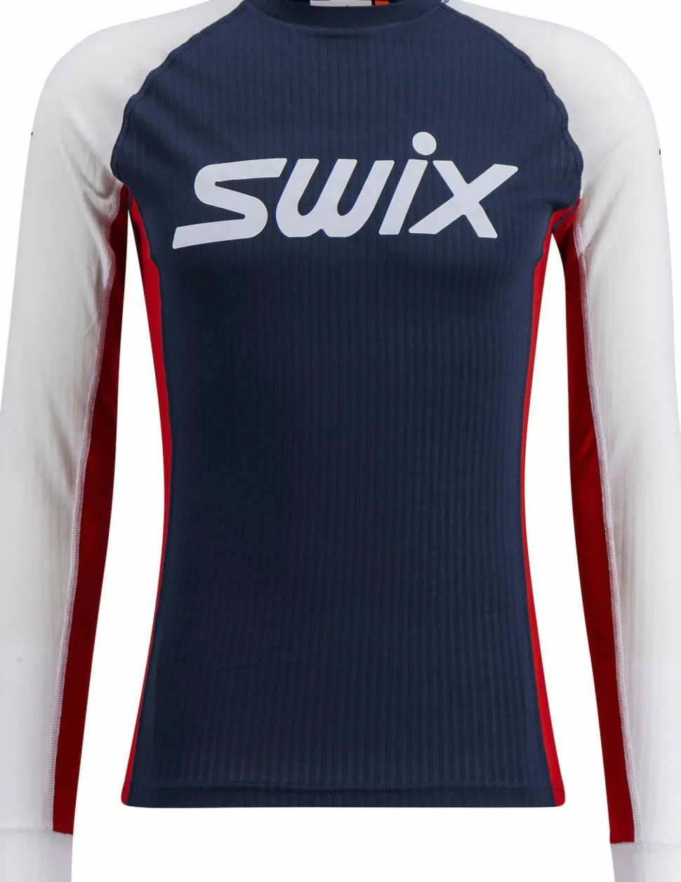 Swix Men's RaceX Classic Long Sleeve Dark Navy/Bright White