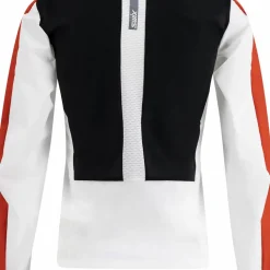 Swix Women's Roadline Wind Jacket Bright White/Fiery Red