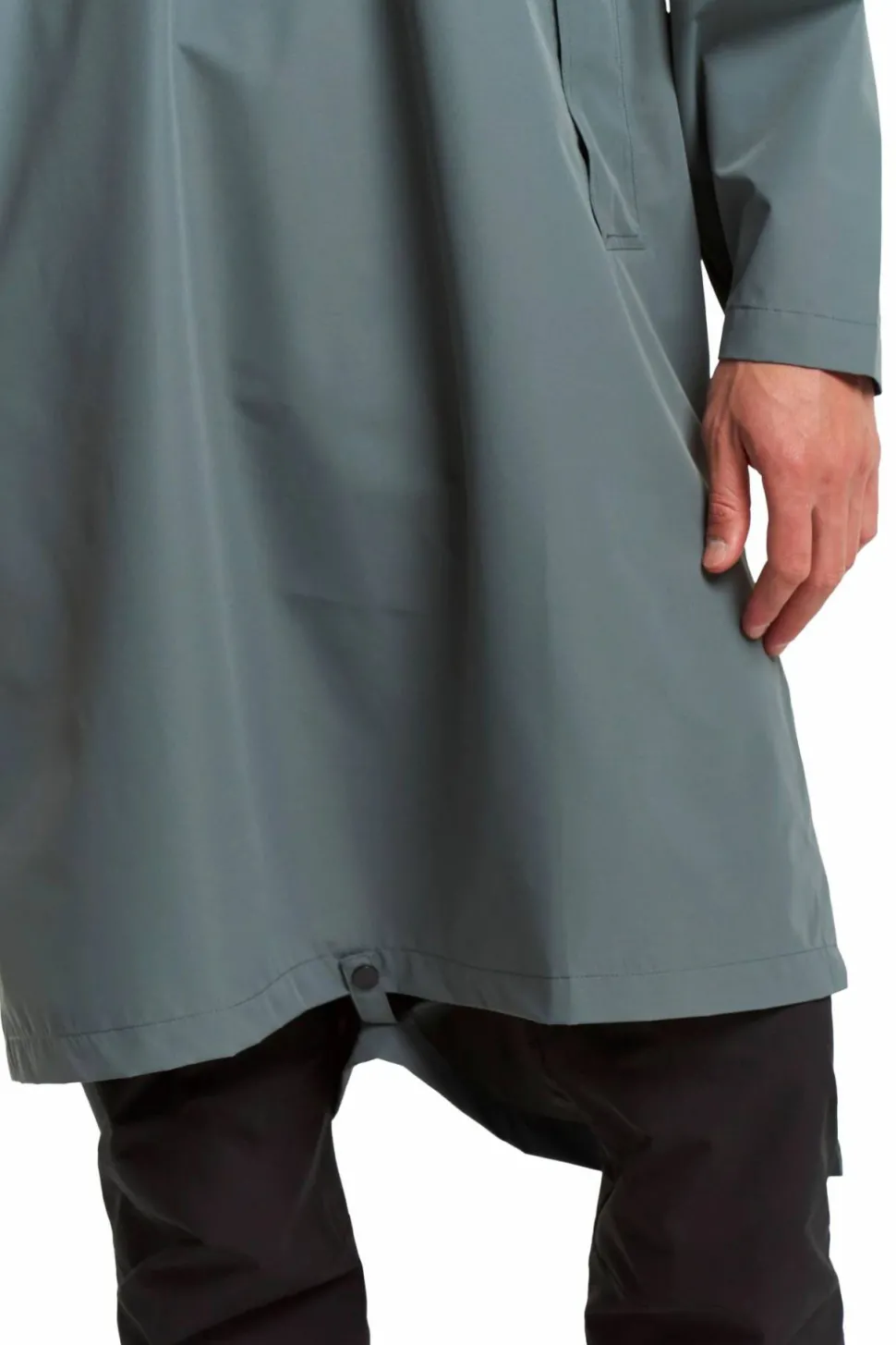 Tenson Unisex Drizzle Poncho Olive