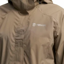 Tenson Women's Biscaya Storm Rain Jacket Brown
