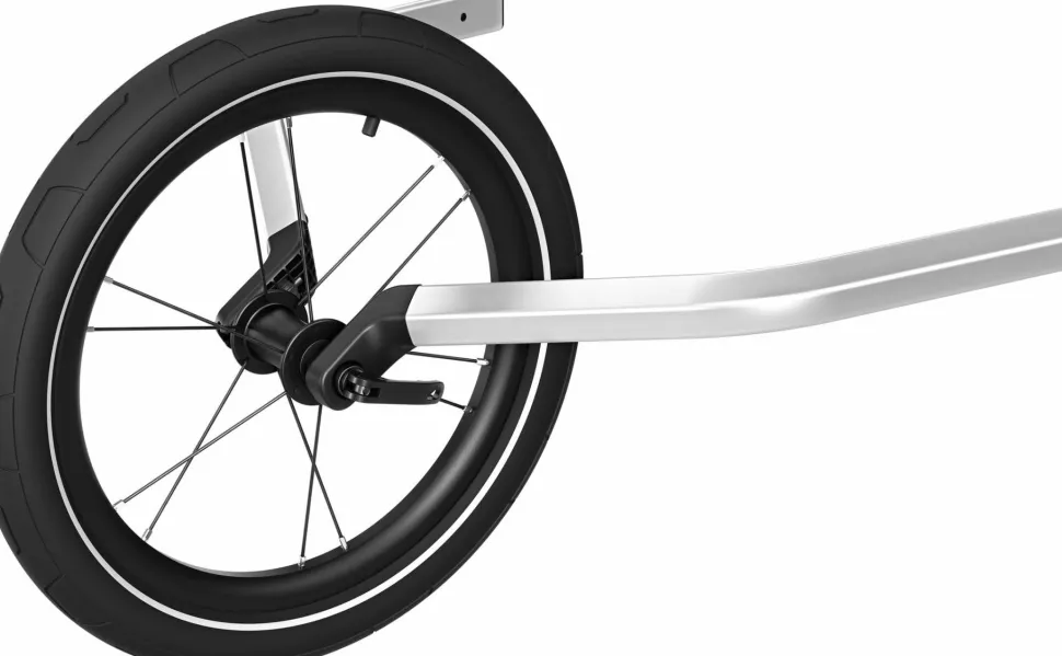 Thule Chariot Jog Kit Double Aluminium/black