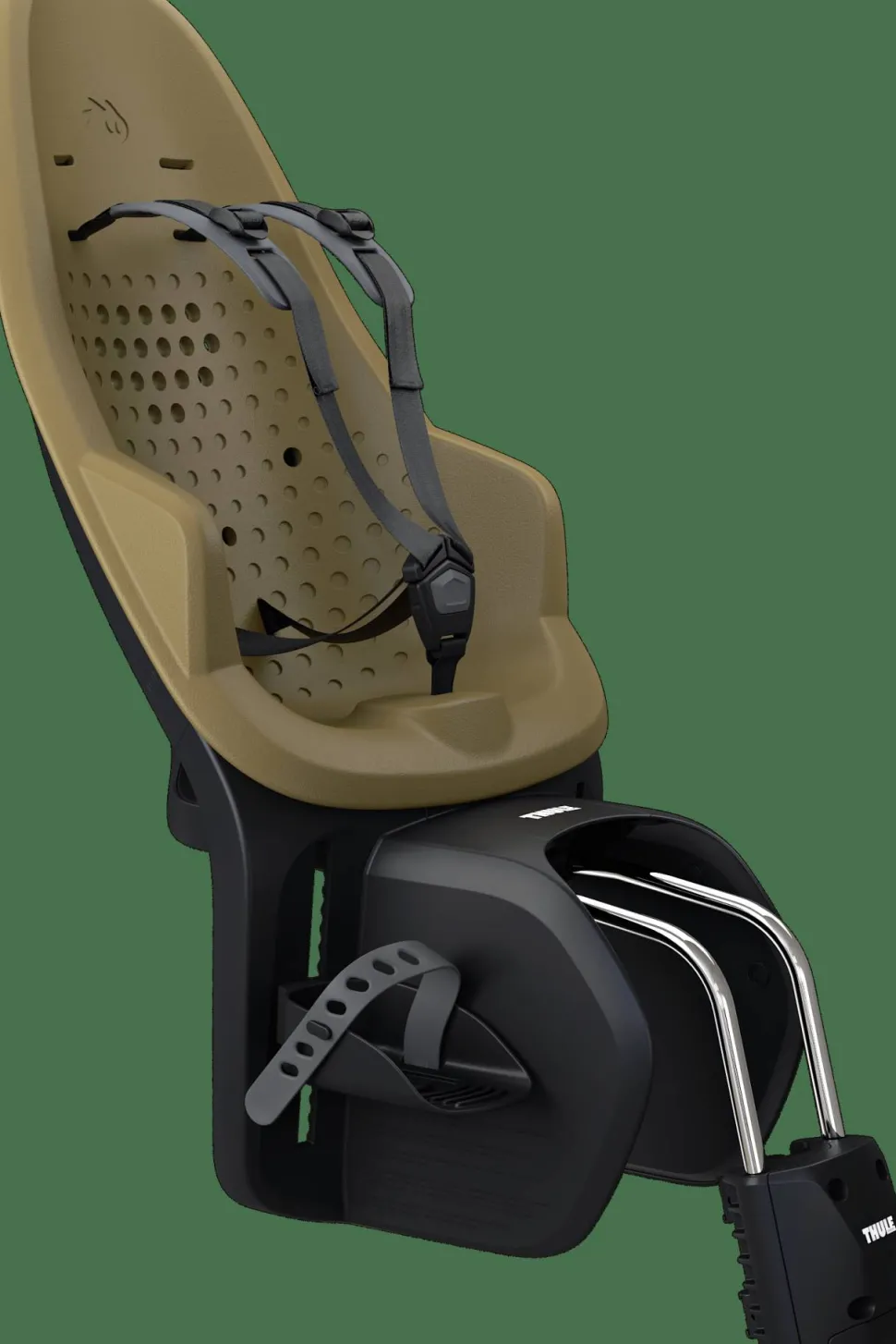 Thule Yepp 2 Maxi - Frame Mount Nutria Green