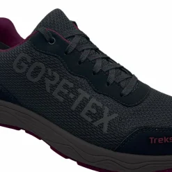 TrekSta Unisex Olympus Low Gore-Tex Black/Burgundy