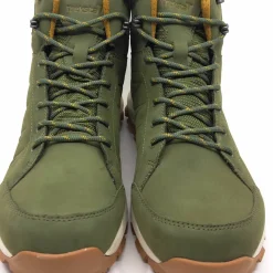 TrekSta Unisex Sandnes Mid Gore-Tex Olive/mustard