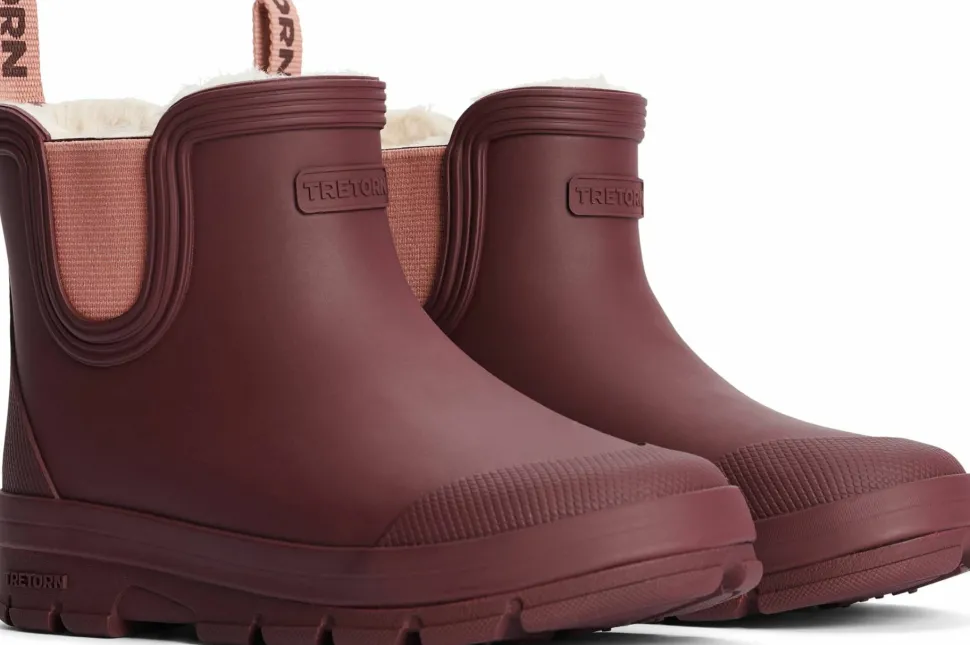 Tretorn Kids' Aktiv Chelsea Winter Burgundy