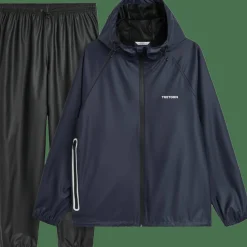 Tretorn Unisex Packable Rainbreaker Set Navy Blaze