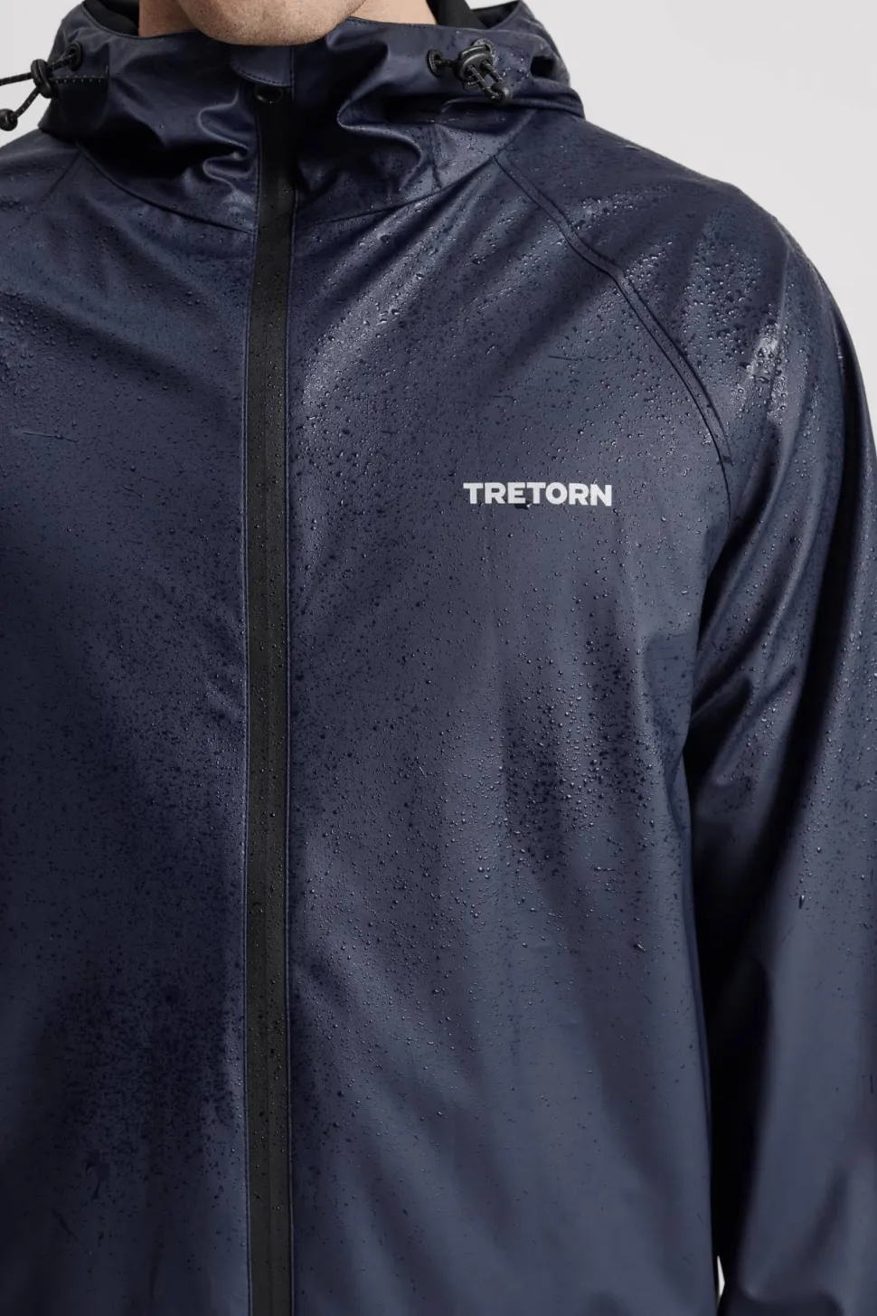 Tretorn Unisex Packable Rainbreaker Set Navy Blaze