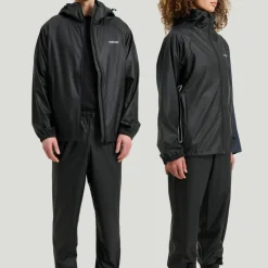 Tretorn Unisex Packable Rainbreaker Set Black