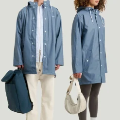 Tretorn Unisex Wings Rain Jacket Stone Blue