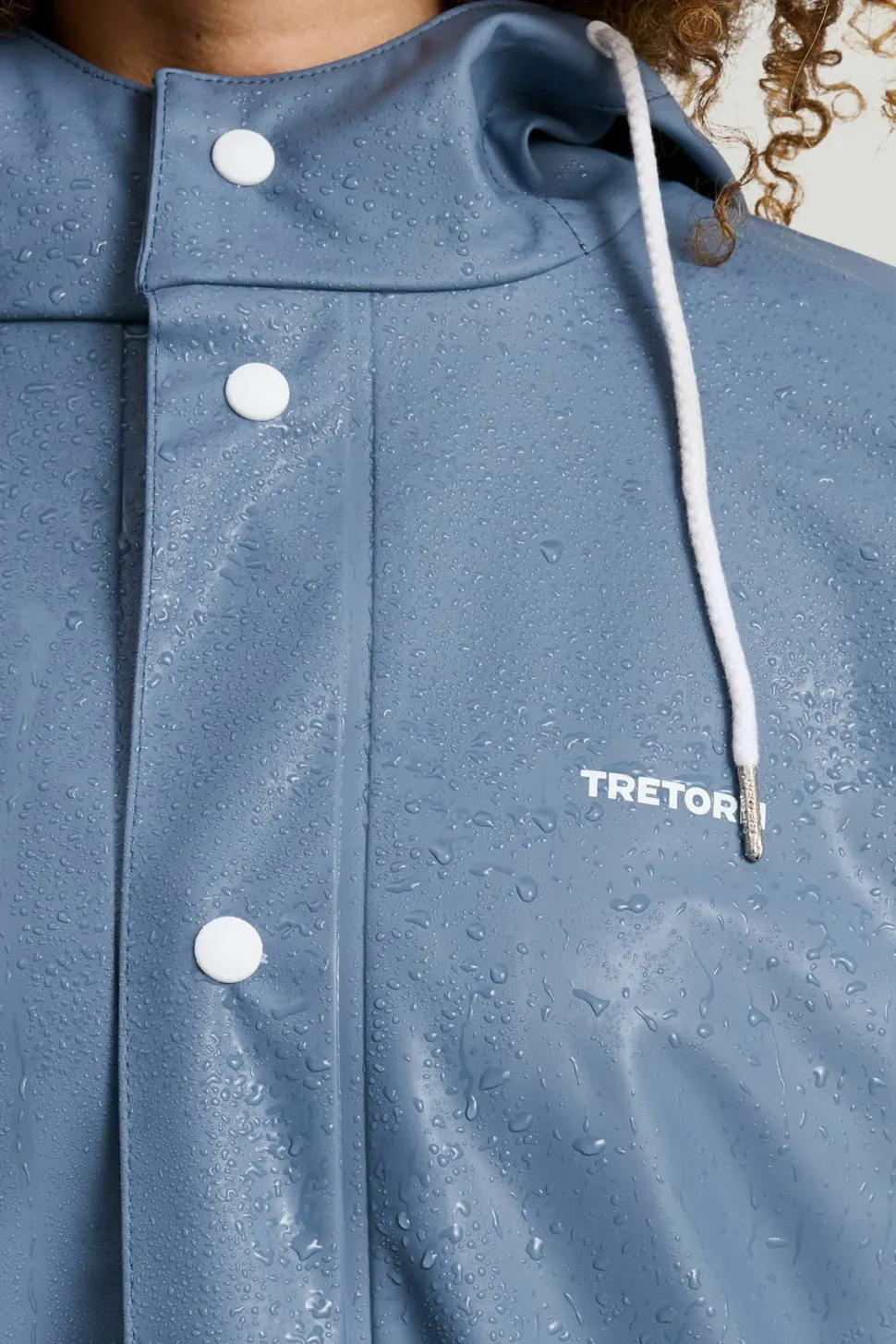 Tretorn Unisex Wings Rain Jacket Stone Blue