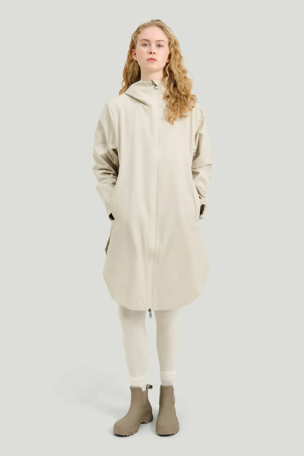 Tretorn Women's Way Poncho Parka Sand