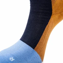 Ulvang Hero Warm Crew Sock Navy Blue/ Cathay Spice / Provence Blue