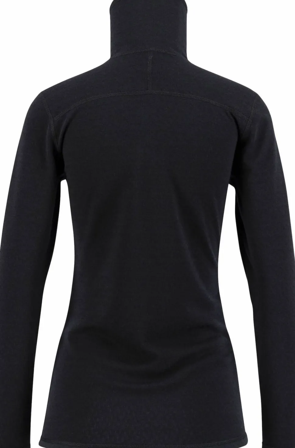 Ulvang Women's Comfort 200 Turtle Neck With Zip Black/Black