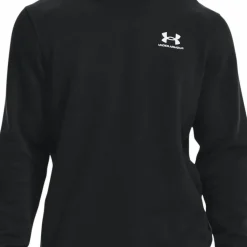 Under Armour Men's UA Essential Fleece Crew Black