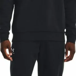 Under Armour Men's UA Essential Fleece Crew Black