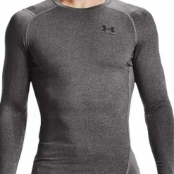 Under Armour Men's UA HG Armour Comp Long Sleeve Carbon
