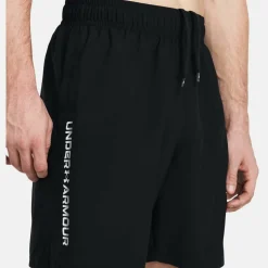 Under Armour Men's UA Tech Woven Wordmark Shorts Black