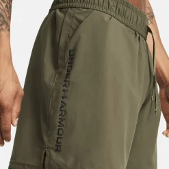Under Armour Men's UA Tech Woven Wordmark Shorts Marine Od Green