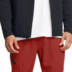 Under Armour Men's UA Unstoppable Fleece Full-Zip Hoodie Black