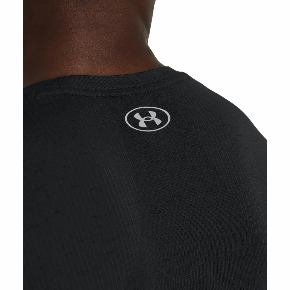 Under Armour Men's UA Vanish Seamless Short Sleeve Black