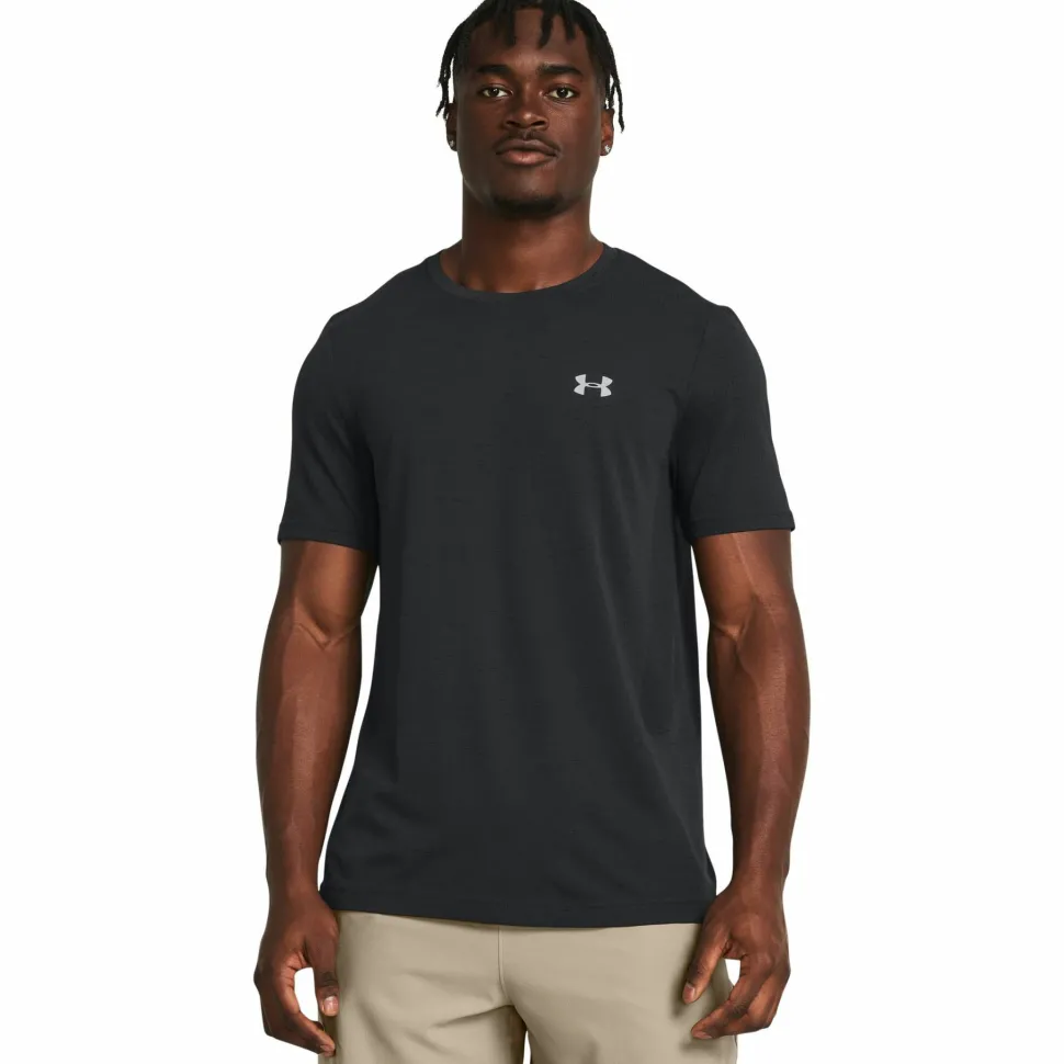 Under Armour Men's UA Vanish Seamless Short Sleeve Black