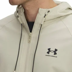 Under Armour Men's Ua Vibe Woven Jacket Khaki Base
