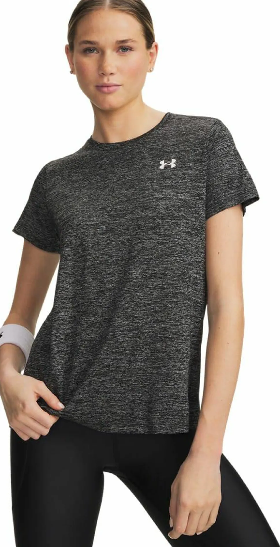Under Armour Women's Tech Ssc- Twist Black
