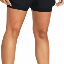 Under Armour Women's Ua Fly By 2in1 Short Black