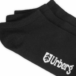 Urberg Bamboo Shaftless Sock 3-Pack Black Beauty