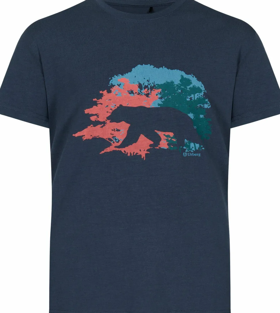 Urberg Juniors' Bamboo Print Tee Midnight Navy
