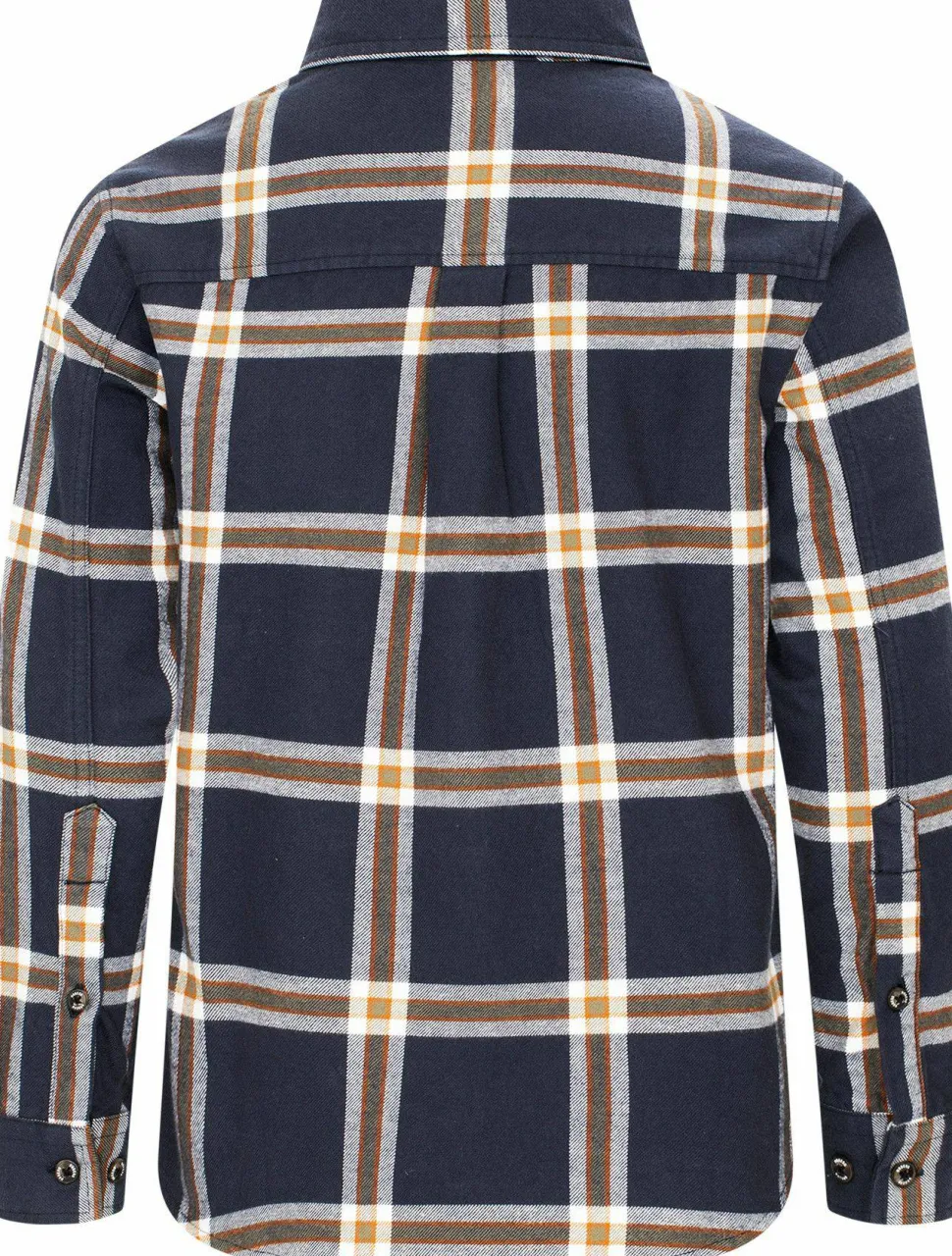 Urberg Juniors' Flanell Shirt Blue Nights/deep Lichen Green