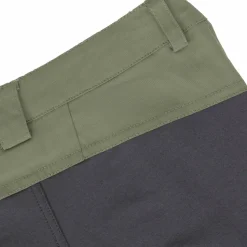 Urberg Juniors' Hiking Stretch pants Deep Lichen Green