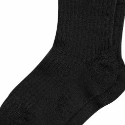Urberg Juniors' Merino Wool Ribb Sock 2p Black Beauty