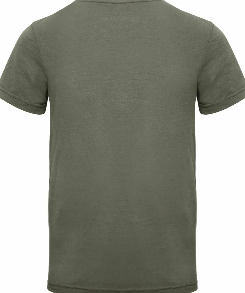 Urberg Junior's Printed Tree Tee Dusty Olive