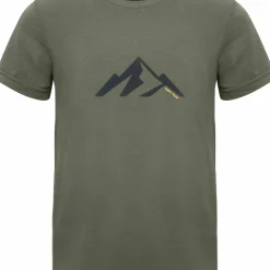 Urberg Junior's Printed Tree Tee Dusty Olive