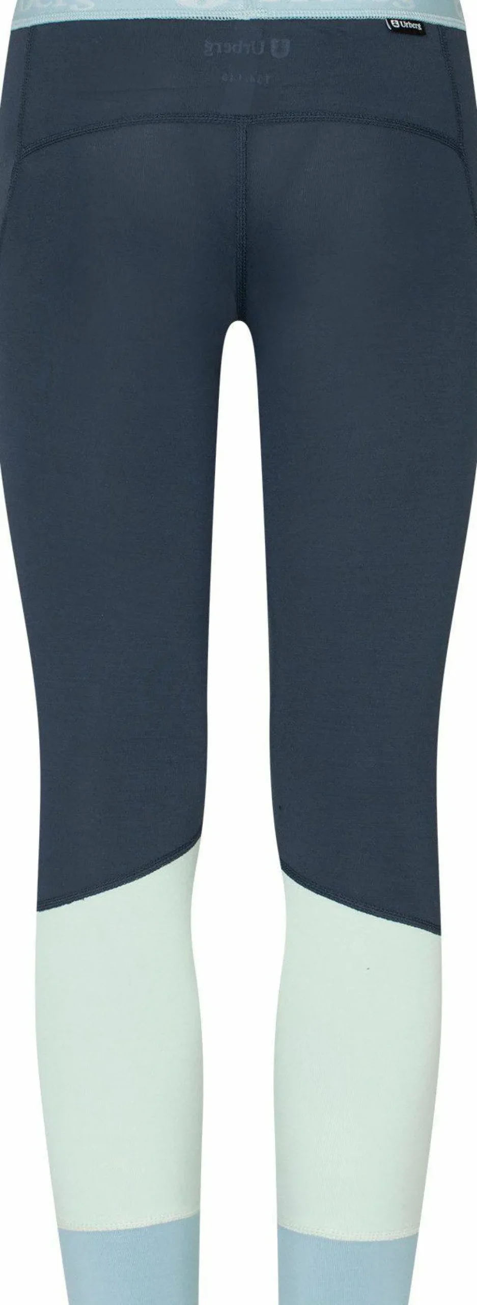 Urberg Juniors' Tree Base Layer Set Blue Nights/stone Blue/celadon