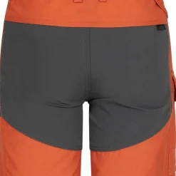 Urberg Kids' Liabygda Hiking Shorts Chili