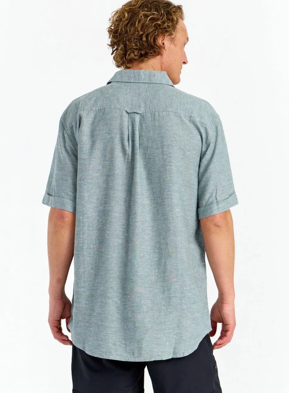Urberg Men's Hemp SS Shirt Silver Pine