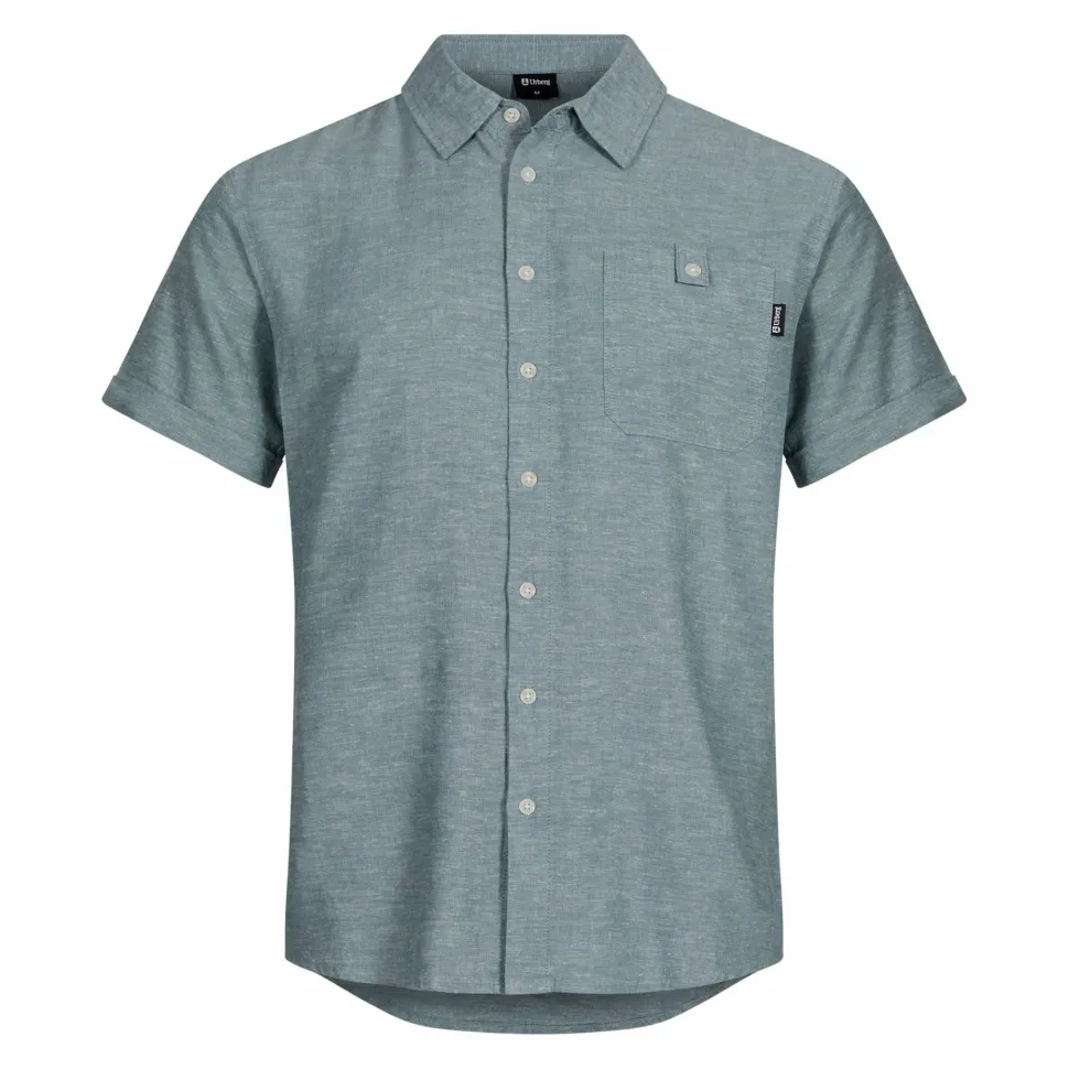 Urberg Men's Hemp SS Shirt Silver Pine
