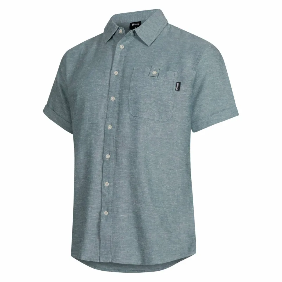 Urberg Men's Hemp SS Shirt Silver Pine