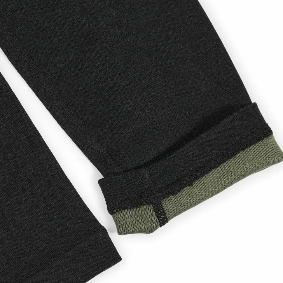 Urberg Men's Selje Merino-Bamboo Pants Black/Green