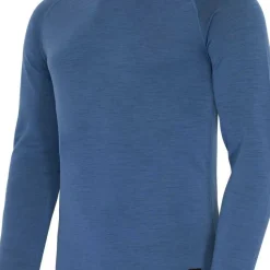 Urberg Men's Selje Merino-Bamboo Top True Navy/Asphalt