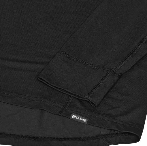 Urberg Men's Solid Tree Base Layer Top Black Beauty