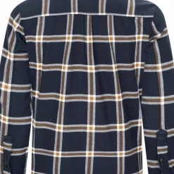 Urberg Men's Two Pocket Flanell Shirt Blue Nights/deep Lichen Green