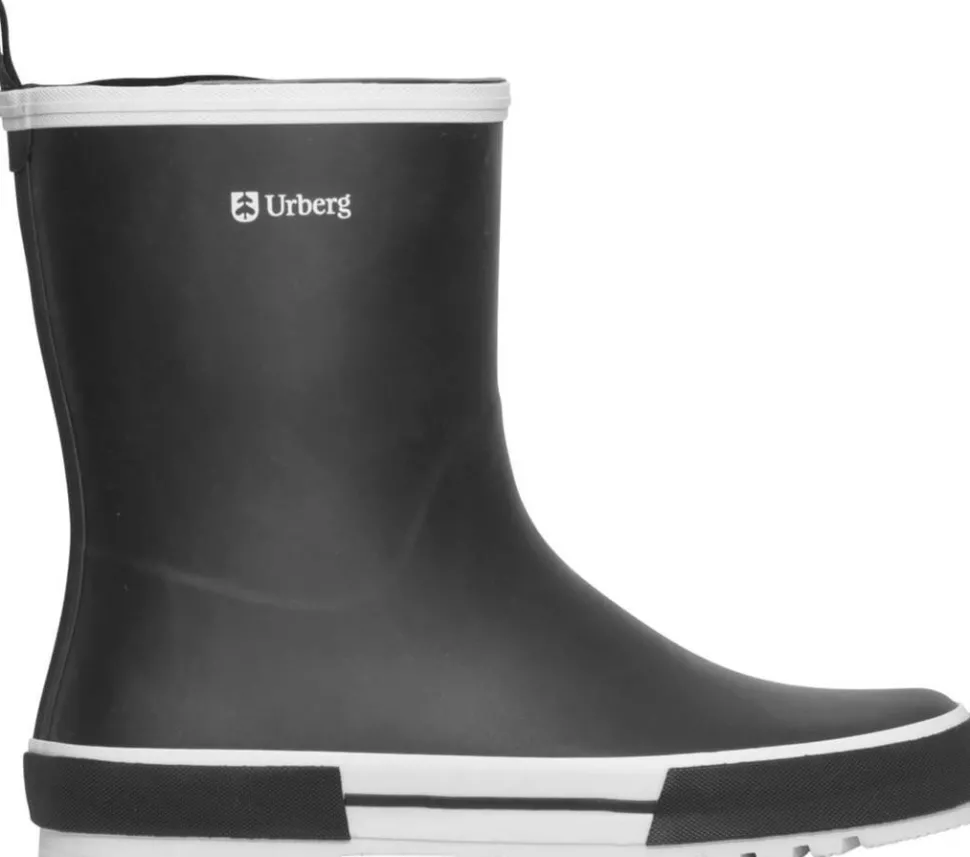 Urberg Unisex Malme Mid Rubber Boots Black Beauty