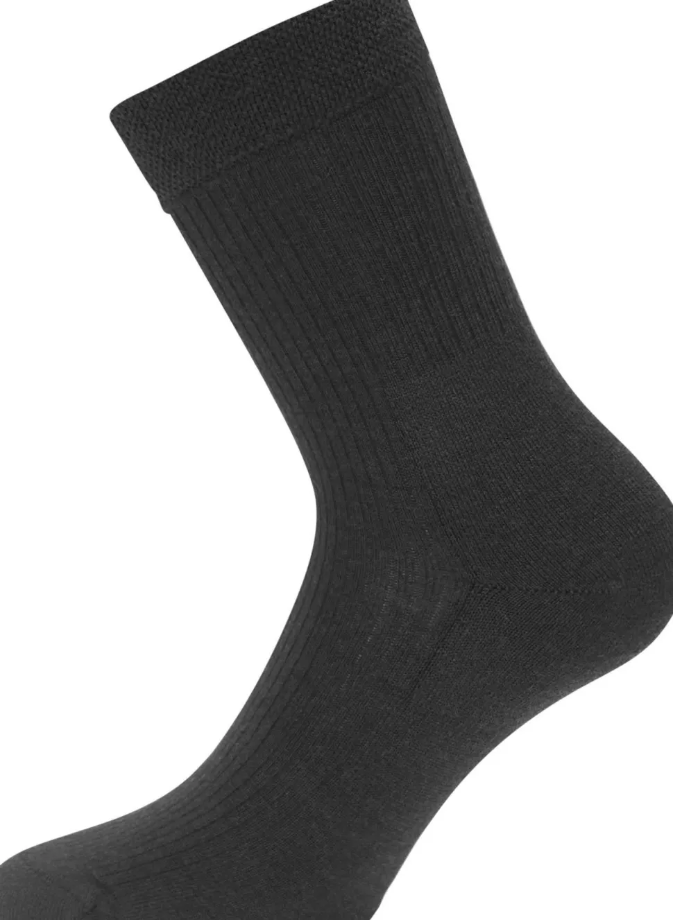 Urberg Unisex Merino Wool Ribb Sock 2p Black Beauty