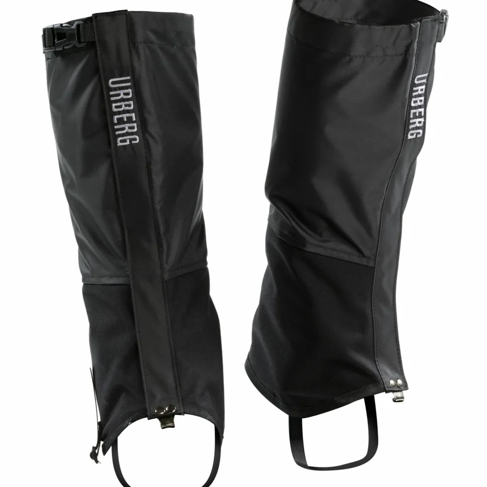 Urberg Unisex Outdoor Gaiters Black