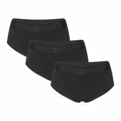 Urberg Women's Bamboo Hipsters 3-Pack Black Beauty